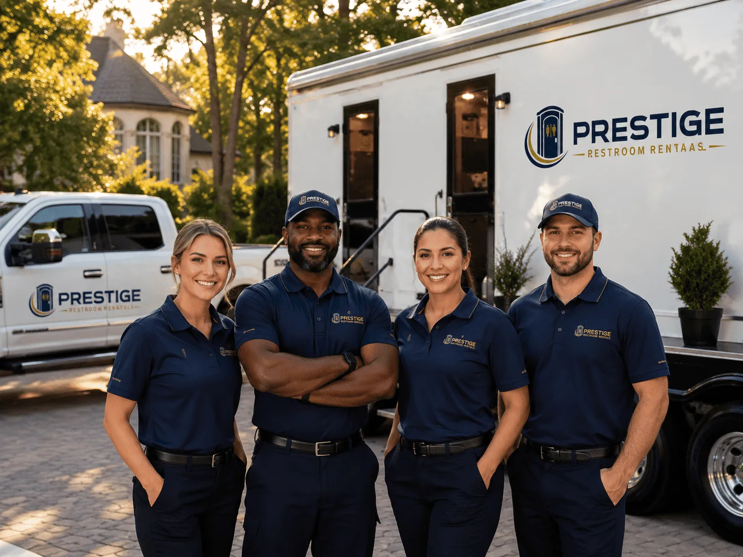 Trusted Luxury Portable Restrooms company in Douds, IA